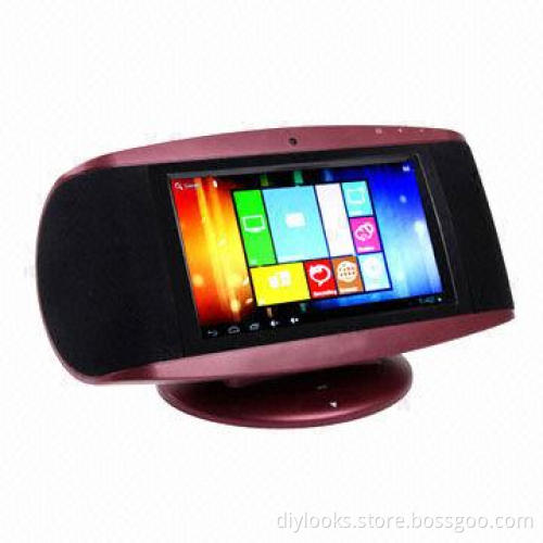 MA-107 Red, 7.0 Inches Capacitive Touch Screen Android 4.0 Version Smart Box w/WiFi, FM + TV + RJ45